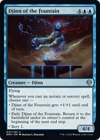 Djinn of the Fountain - Dominaria United - NM