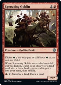 Sprouting Goblin - Dominaria United - NM