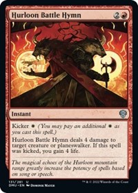 Hurloon Battle Hymn - Dominaria United - NM