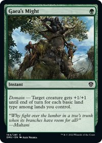 Gaea's Might - Dominaria United - NM