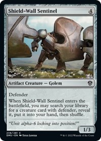 Shield-Wall Sentinel - Dominaria United - NM