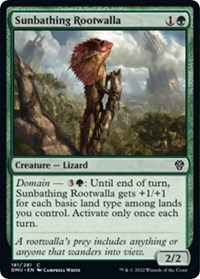 Sunbathing Rootwalla - Dominaria United - NM