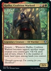 Radha, Coalition Warlord - Dominaria United - NM