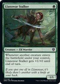 Llanowar Stalker - Dominaria United - NM