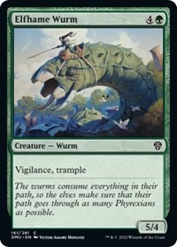 Elfhame Wurm - Dominaria United - NM