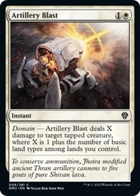 Artillery Blast - Dominaria United - NM