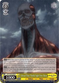 Colossal Titan: Painful Sight from Above - Attack on Titan: Final Season - NM