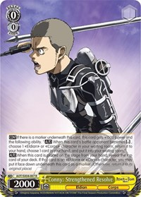 Conny: Strengthened Resolve - Attack on Titan: Final Season - NM