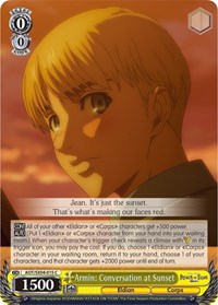 Armin: Conversation at Sunset - Attack on Titan: Final Season - NM