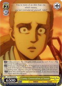 Conny: Conversation at Sunset - Attack on Titan: Final Season - NM