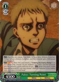 Falco: Turning Point - Attack on Titan: Final Season - NM