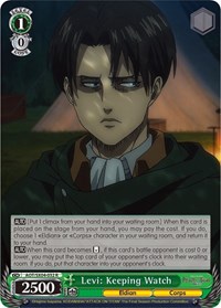 Levi: Keeping Watch - Attack on Titan: Final Season - NM
