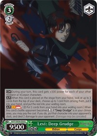 Levi: Deep Grudge - Attack on Titan: Final Season - NM