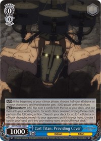 Cart Titan: Providing Cover - Attack on Titan: Final Season - NM
