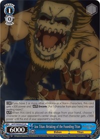 Jaw Titan: Retaking of the Founding Titan - Attack on Titan: Final Season - NM