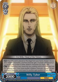 Willy Tybur - Attack on Titan: Final Season - NM