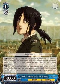 Pieck: Pointing Out the Enemy - Attack on Titan: Final Season - NM