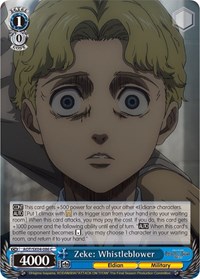 Zeke: Whistleblower - Attack on Titan: Final Season - NM