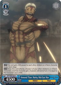 Armored Titan: Marley Mid-East War - Attack on Titan: Final Season - NM