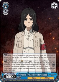 Pieck: Trusted by Her Squad - Attack on Titan: Final Season - NM
