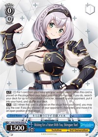 Wishing for a Future With You, Shirogane Noel - hololive production Premium Booster - NM