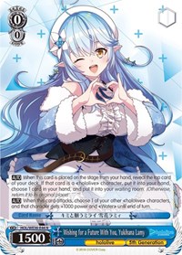 Wishing for a Future With You, Yukihana Lamy - hololive production Premium Booster - NM