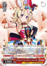 Wishing for a Future With You, Omaru Polka - hololive production Premium Booster - NM