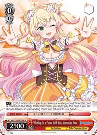 Wishing for a Future With You, Momosuzu Nene - hololive production Premium Booster - NM