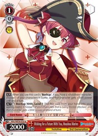 Wishing for a Future With You, Houshou Marine - hololive production Premium Booster - NM