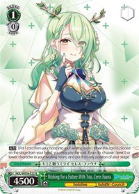 Wishing for a Future With You, Ceres Fauna - hololive production Premium Booster - NM