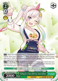 Wishing for a Future With You, Airani Iofifteen - hololive production Premium Booster - NM