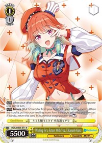 Wishing for a Future With You, Takanashi Kiara - hololive production Premium Booster - NM