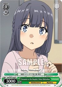 Encounter at the Hospital, Shoko Makinohara - Rascal Does Not Dream of a Dreaming Girl - NM