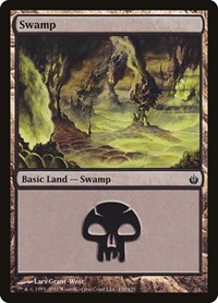 Swamp (150) - Mirrodin Besieged - NM