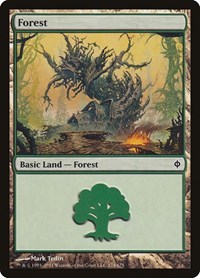 Forest (174) - New Phyrexia - NM