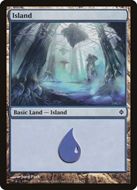 Island (169) - New Phyrexia - NM
