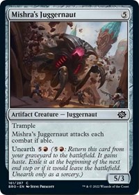 Mishra's Juggernaut - The Brothers' War - NM