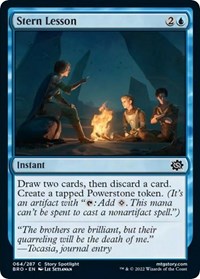 Stern Lesson - The Brothers' War - NM