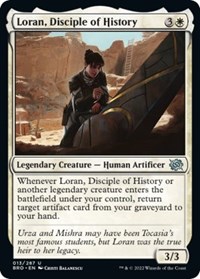 Loran, Disciple of History - The Brothers' War - NM