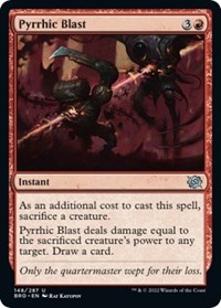 Pyrrhic Blast - The Brothers' War - NM