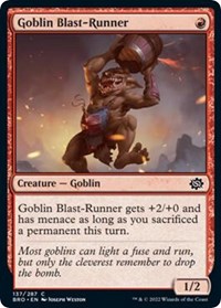 Goblin Blast-Runner - The Brothers' War - NM