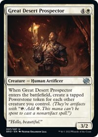 Great Desert Prospector - The Brothers' War - NM