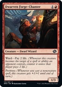 Dwarven Forge-Chanter - The Brothers' War - NM