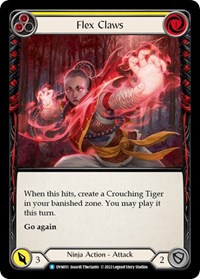 Flex Claws (Yellow) - Dynasty - NM