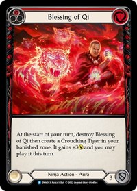 Blessing of Qi (Red) - Dynasty - NM