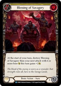 Blessing of Savagery (Yellow) - Dynasty - NM