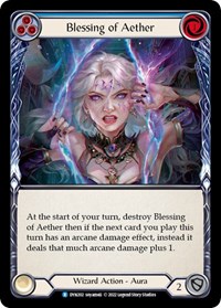 Blessing of Aether (Blue) - Dynasty - NM