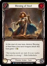 Blessing of Steel (Yellow) - Dynasty - NM