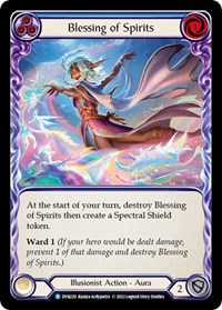 Blessing of Spirits (Blue) - Dynasty - NM