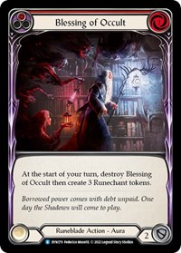 Blessing of Occult (Red) - Dynasty - NM